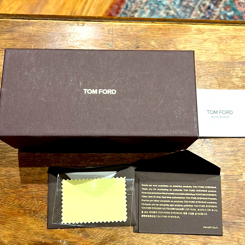 Tom Ford Empty Box With Certificate